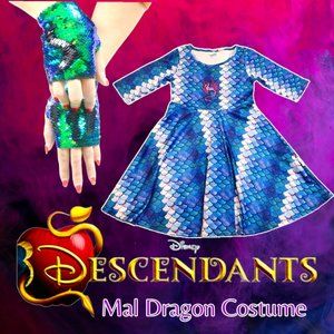NEW Handmade Dragon Costume Size: Small (6/7)